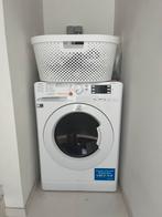 Indesit was-droogcombinatie wit, 6 tot 8 kg, Ophalen, Zo goed als nieuw, 85 tot 90 cm
