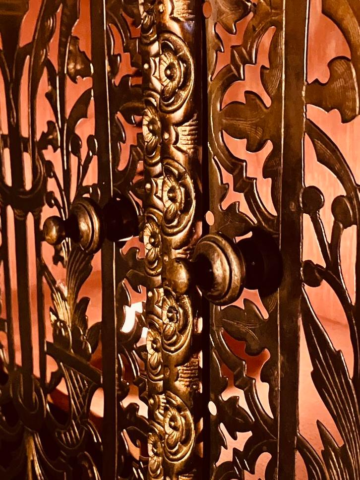 antiek koperen tabernakel uit religieuze instelling., Antiek en Kunst, Antiek | Religieuze voorwerpen, Ophalen