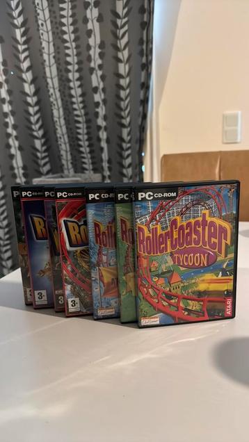 Rollercoaster Tycoon 1, 2 en 3 beschikbaar voor biedingen