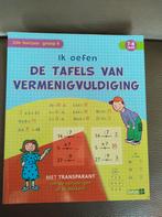 Educatief boek, de tafels van vermenigvuldiging, Deltas, nie, Ophalen of Verzenden, Zo goed als nieuw, Rekenen