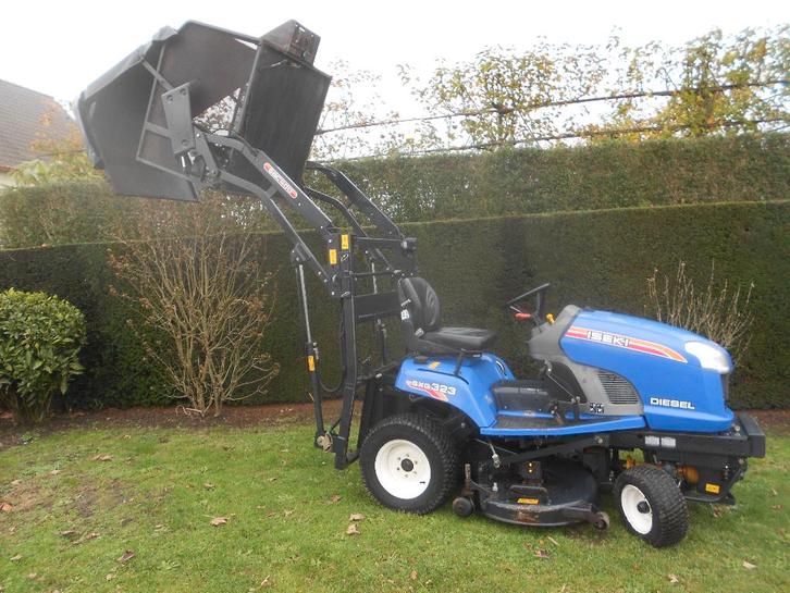 zitmaaier Iseki SXG 323 hooglosser - goed werkend., Tuin en Terras, Zitmaaiers, Gebruikt, 120 cm of meer, Elektrische starter