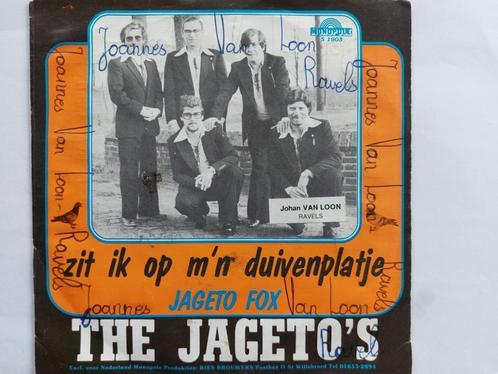 The Jageto's - Zit Ik Op M'n Duivenplatje, Cd's en Dvd's, Vinyl Singles, Nederlandstalig, Ophalen of Verzenden