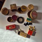 Set van kleine oude metalen en kartonnen dozen, Verzenden, Gebruikt, Overige, Overige merken