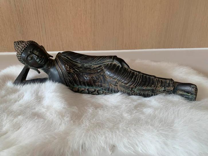 Liggende Boeddha Parinirvana, Maison & Meubles, Accessoires pour la Maison | Statues de Bouddha, Comme neuf, Enlèvement