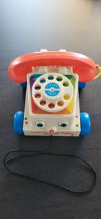 Telefoon vintage Fisher-Price met trekkoord