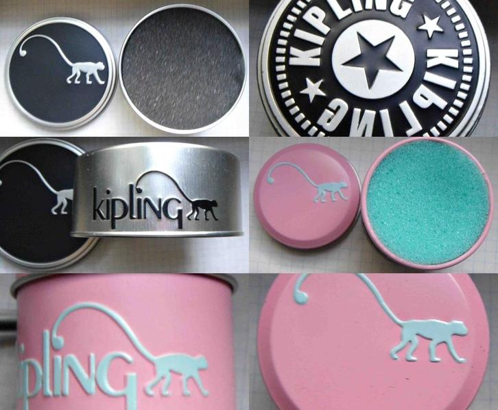 Boîte / écrin KIPLING pour bijou(x) métal, argentée ou rose, Collections, Collections Autre, Comme neuf, Enlèvement ou Envoi