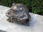 statue grenouille en bronze patiné, jet d eau , nouveau !, Jardin & Terrasse, Fontaine, Autres matériaux, Enlèvement ou Envoi