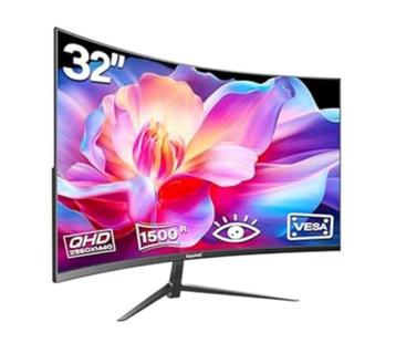  Gawfolk Curved Monitor, 32 Inches, 75Hz Gaming beschikbaar voor biedingen