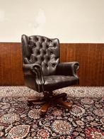 Engelse Rochester Chesterfield Bureaustoel, Antiek en Kunst, Antiek | Kantoor en Zakelijk, Ophalen of Verzenden