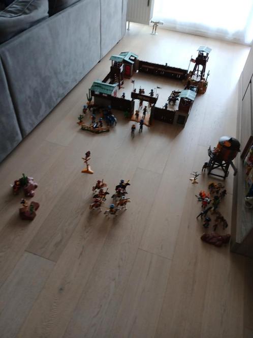 Playmobil western fort XXL blauwe tunieken voor Indiase cowb, Kinderen en Baby's, Speelgoed | Playmobil, Zo goed als nieuw, Ophalen