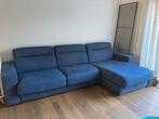 Zetel met opbergruimte en uitklapbaar bed voor 2 personen, Ophalen, Zo goed als nieuw