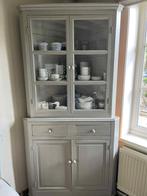 Vitrine hoekkast, Huis en Inrichting, Ophalen, Gebruikt, 200 cm of meer, 50 tot 100 cm