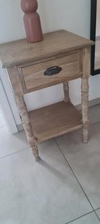 Bijzetkastje licht hout, Enlèvement
