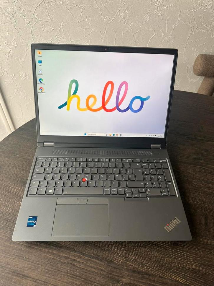 Lenovo P16 gen 2 Intel (R) Core i9-13950HX NVIDIA RTX 5000, Computers en Software, Windows Laptops, Zo goed als nieuw, 16 inch