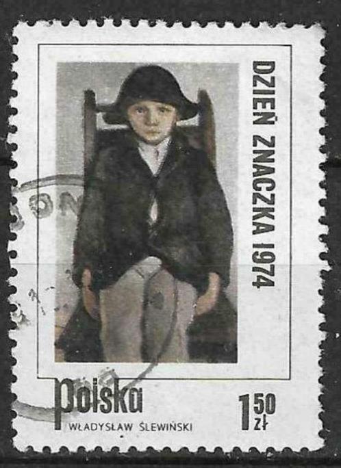 Polen 1974 - Yvert 2179 - Dag van de Postzegel (ST), Timbres & Monnaies, Timbres | Europe | Autre, Affranchi, Pologne, Envoi