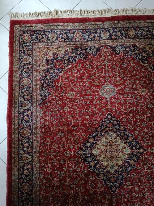 Handgeweven Oosters tapijt/vloerkleed (India) 200x140cm, Huis en Inrichting, Stoffering | Tapijten en Vloerkleden, Zo goed als nieuw