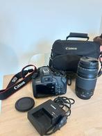 Canon EOS 1200D + Canon EF 75-300 mm objectief, Audio, Tv en Foto, Fotocamera's Digitaal, Ophalen, Canon, Compact, Zo goed als nieuw