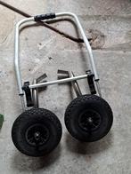 Wielen en stang van Rive viskist, Ophalen