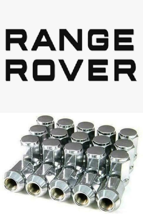 Set chromen wielmoeren Range Rover Sport, Auto diversen, Wieldoppen, Nieuw, Ophalen
