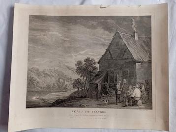 Gravure ancienne, Enlèvement ou Envoi