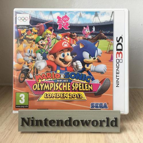Mario & Sonic Op De Olympische Spelen - Londen 2012 (3DS), Games en Spelcomputers, Games | Nintendo 2DS en 3DS, Zo goed als nieuw