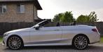 C 200 Cabrio AMG 9G-Tronic"LED'S-GPS-LEDER-AIRCO-CAMERA", Auto's, Mercedes-Benz, Automaat, Achterwielaandrijving, 4 cilinders