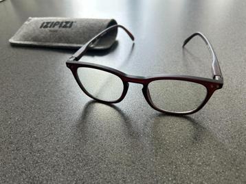 Izipizi Blue Light Screen Glasses #E - Dark brown/Red - NEW! beschikbaar voor biedingen
