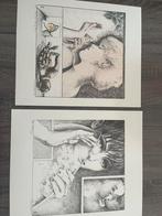 2 zeer mooie litho’s Paul De Cocker, Antiek en Kunst, Ophalen