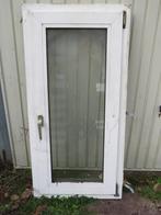 Witte PVC ramen met dubbel HR glas, Doe-het-zelf en Bouw, Ophalen, Gevelraam of Ruit, 80 tot 120 cm, 80 tot 120 cm