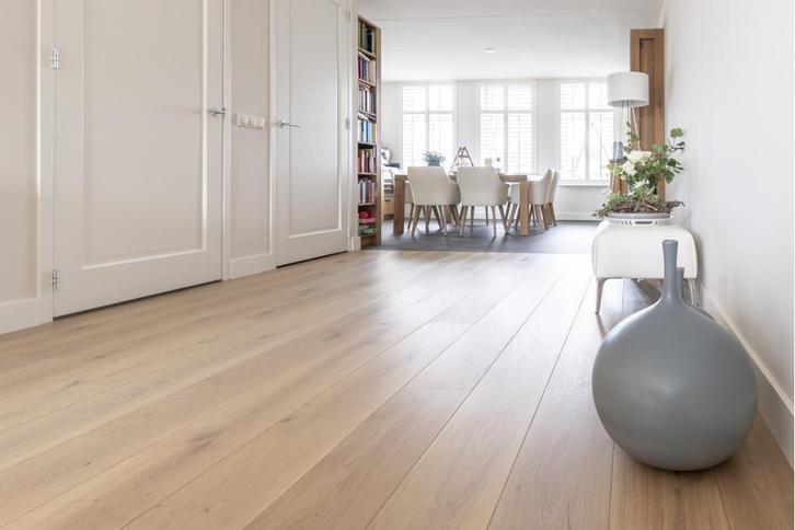 Houten vloer - Duoplank Eiken - NERGENS GOEDKOPER! OP=OP!, Doe-het-zelf en Bouw, Vloerdelen en Plavuizen, Nieuw, Vloerdelen of -planken