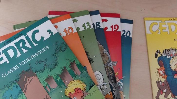 BD - Cédric nrs 3-10-13-18-19-20 en FR, et 12-20 en NL, Boeken, Stripverhalen, Zo goed als nieuw, Meerdere stripboeken, Ophalen