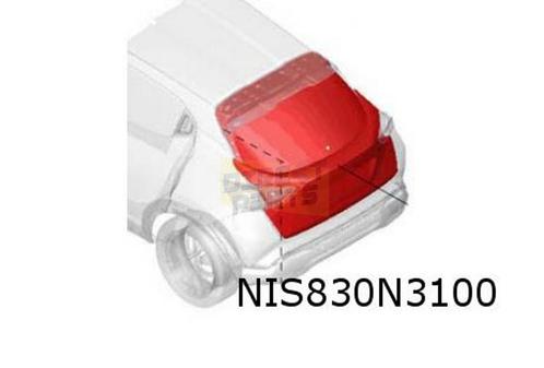 Nissan Juke achterklep (Accenta / N-Conn / Tekna) (F16) (10/, Autos : Pièces & Accessoires, Carrosserie & Tôlerie, Haillon arrière