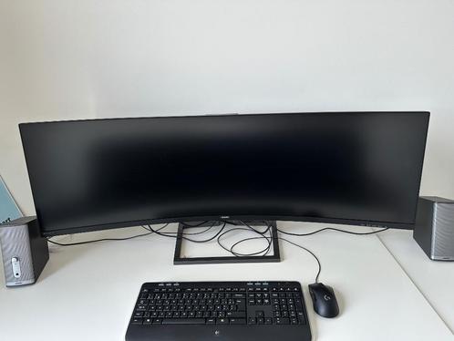 Philips 499P9H - SuperWide Curved LCD-scherm, Computers en Software, Monitoren, Zo goed als nieuw, 61 t/m 100 Hz, DisplayPort