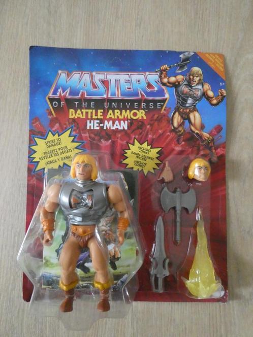 He-Man Battle Armor Masters of the Universe Origins MOTU, Verzamelen, Poppetjes en Figuurtjes, Nieuw, Ophalen of Verzenden