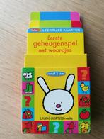 Jeu de cartes pour enfants « Premier jeu de mémoire avec des, Enlèvement ou Envoi, Utilisé