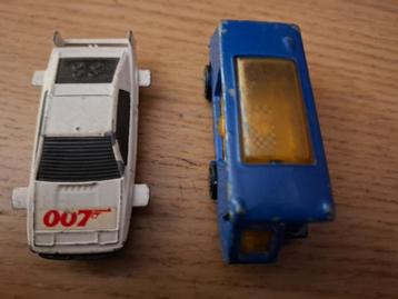 miniature CORGI Lotus Esprit 007 - Wigwam Van Camper beschikbaar voor biedingen