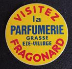 Autocollant vintage Parfumerie Fragonard Grasse, Comme neuf, Enlèvement ou Envoi, Société ou Association