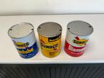 Sunoco oude olie blikken, Verzamelen, Merken en Reclamevoorwerpen, Ophalen of Verzenden, Gebruikt, Verpakking