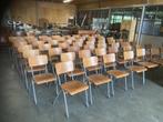 55 Industriele/Vintage Schoolstoelen, Huis en Inrichting, Stoelen, Gebruikt, Overige kleuren, Ophalen of Verzenden, Industrieel/Vintage