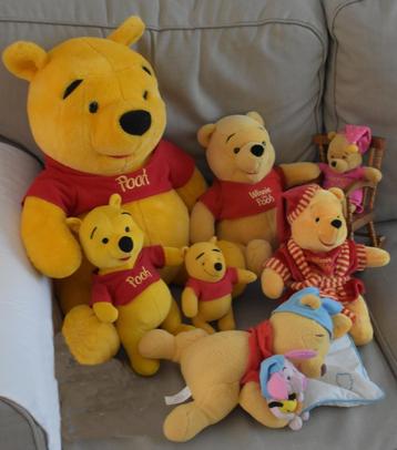 Winnie the Pooh ( Collectie 7 stuks ) beschikbaar voor biedingen