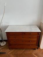 Commode avec tablette en marbre, Maison & Meubles, Armoires | Commodes, Enlèvement, Comme neuf