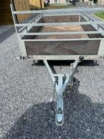 Dubbelas aanhangwagen, Auto diversen, Aanhangers en Bagagewagens, Ophalen, Zo goed als nieuw