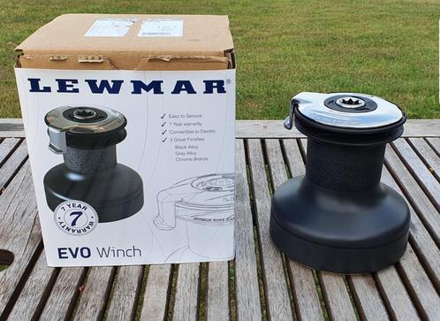 Lier Lewmar 45ST Evo Alloy Zwart (+30st, 50st) zelftailend, Watersport en Boten, Zeilen en Zeiltoebehoren, Nieuw, Accessoires