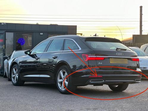 Originele Audi A6 (C8) Diffuser – 2019+ – Zwart – High Line, Auto-onderdelen, Overige Auto-onderdelen, Audi, Ophalen