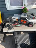 Traxxas slach 4x4 fox editie, Hobby en Vrije tijd, Modelbouw | Radiografisch | Auto's, Auto offroad, Zo goed als nieuw, Schaal 1:10