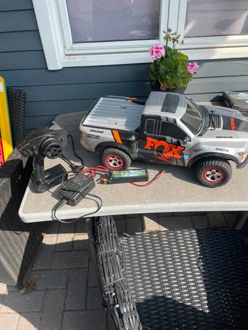 Traxxas raptor fox 4x4, Échelle 1:10, Voiture off road, Comme neuf, Enlèvement