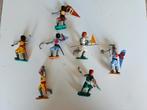 7 figurines chevaliers timpo, Collections, Comme neuf, Enlèvement ou Envoi