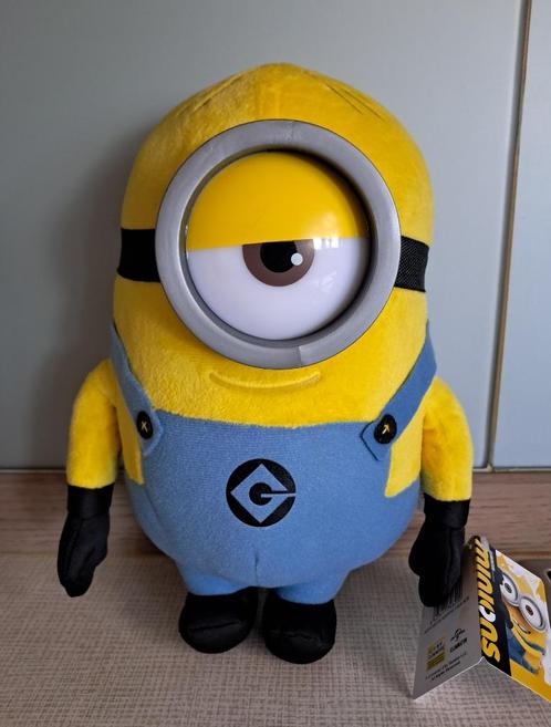 Minions Stuart knuffel 28cm groot in nieuwstaat, Kinderen en Baby's, Speelgoed | Knuffels en Pluche, Nieuw, Verzenden