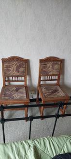 2 antieke stoelen, Antiquités & Art, Antiquités | Meubles | Chaises & Canapés, Enlèvement ou Envoi