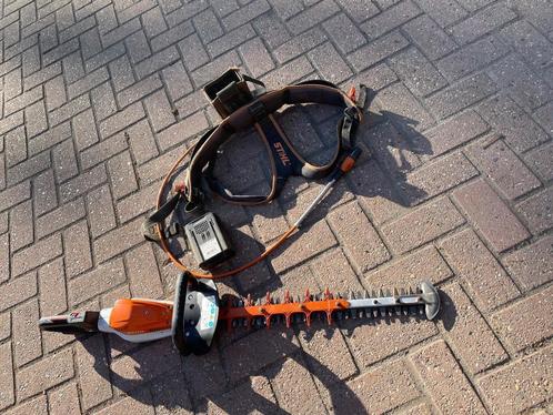 Stihl Hsa 130r in NIEUWSTAAT, Tuin en Terras, Heggenscharen, Zo goed als nieuw, Accu, Ophalen